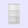 Hanah Home Ktp-130-Bb-1 Estantería Blanca